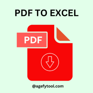 PDF TO EXCEL